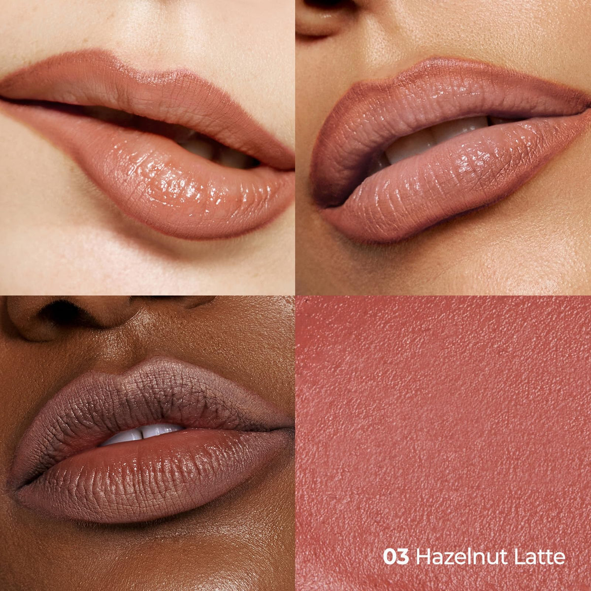 Laka close-up of lip liner tip revealing creamy point for precise shaping