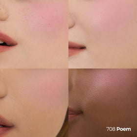 Laka texture swipe on paper demonstrating smooth, blendable formula benefit
