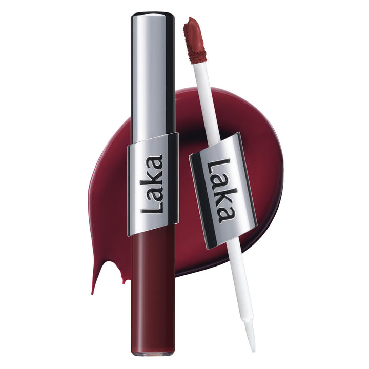 Laka Perfect Twin Lip front view showing both ends and compact design benefit