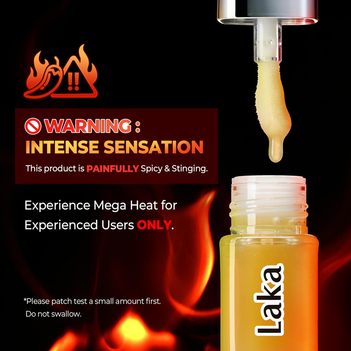 Laka 0.14oz size scale comparison for portability and travel-friendly use