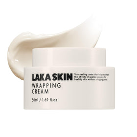 Laka front jar showing product packaging and immediate brand recognition and benefit
