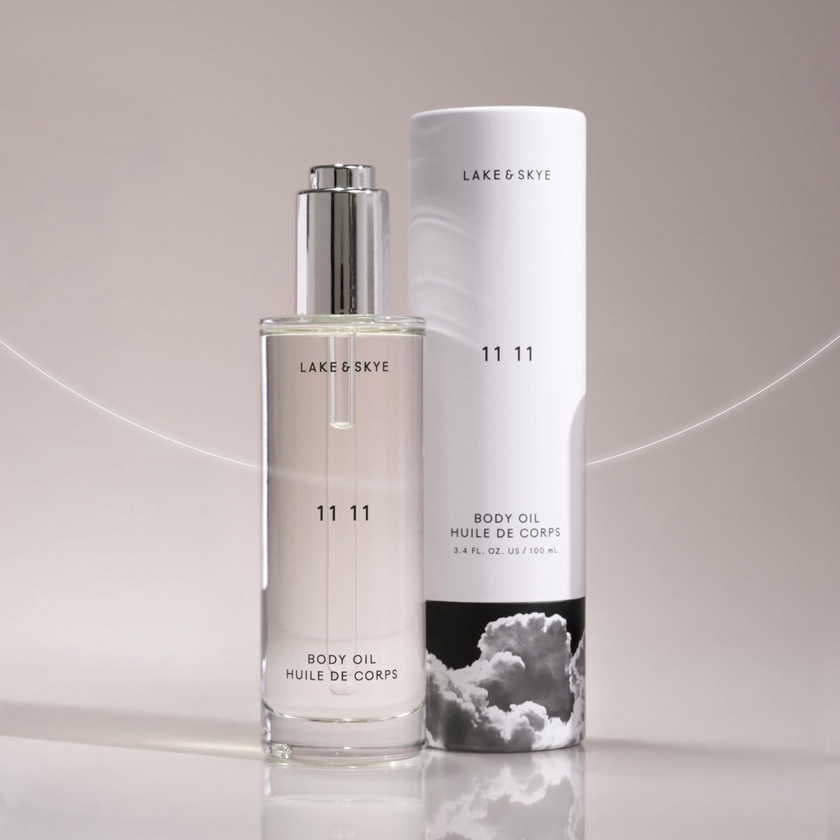 Lake & Skye dropper dispensing oil for precise, mess-free application