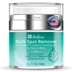 Lakico front packaging showing bottle and product name, clear corrective benefits