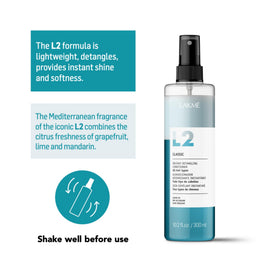 LAKMÉ L2 label and directions close view highlighting usage instructions and benefits