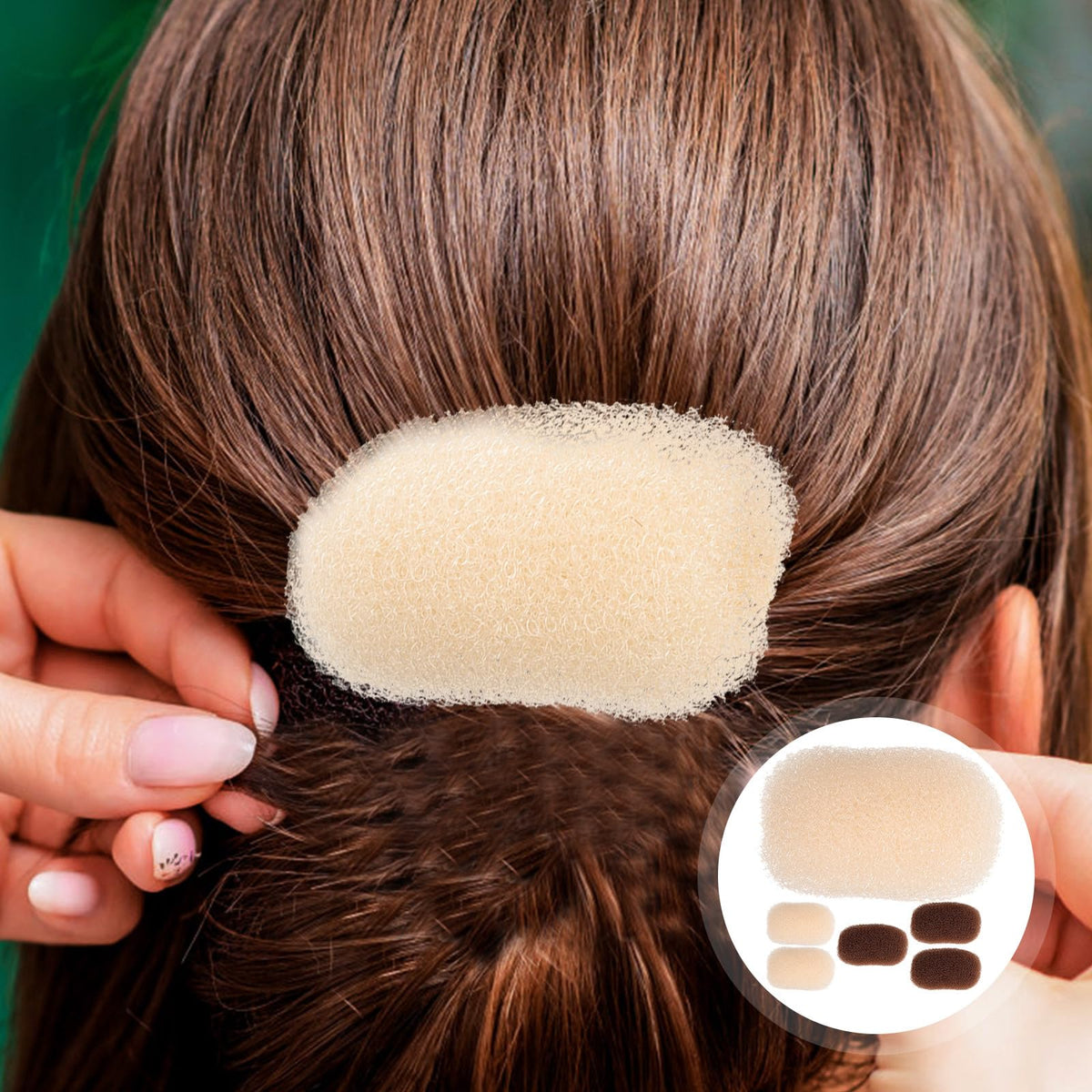 LALAFINA lifestyle updo at party showing elevated, photo-ready volume