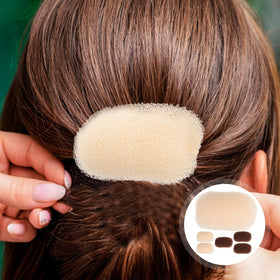 LALAFINA lifestyle updo at party showing elevated, photo-ready volume