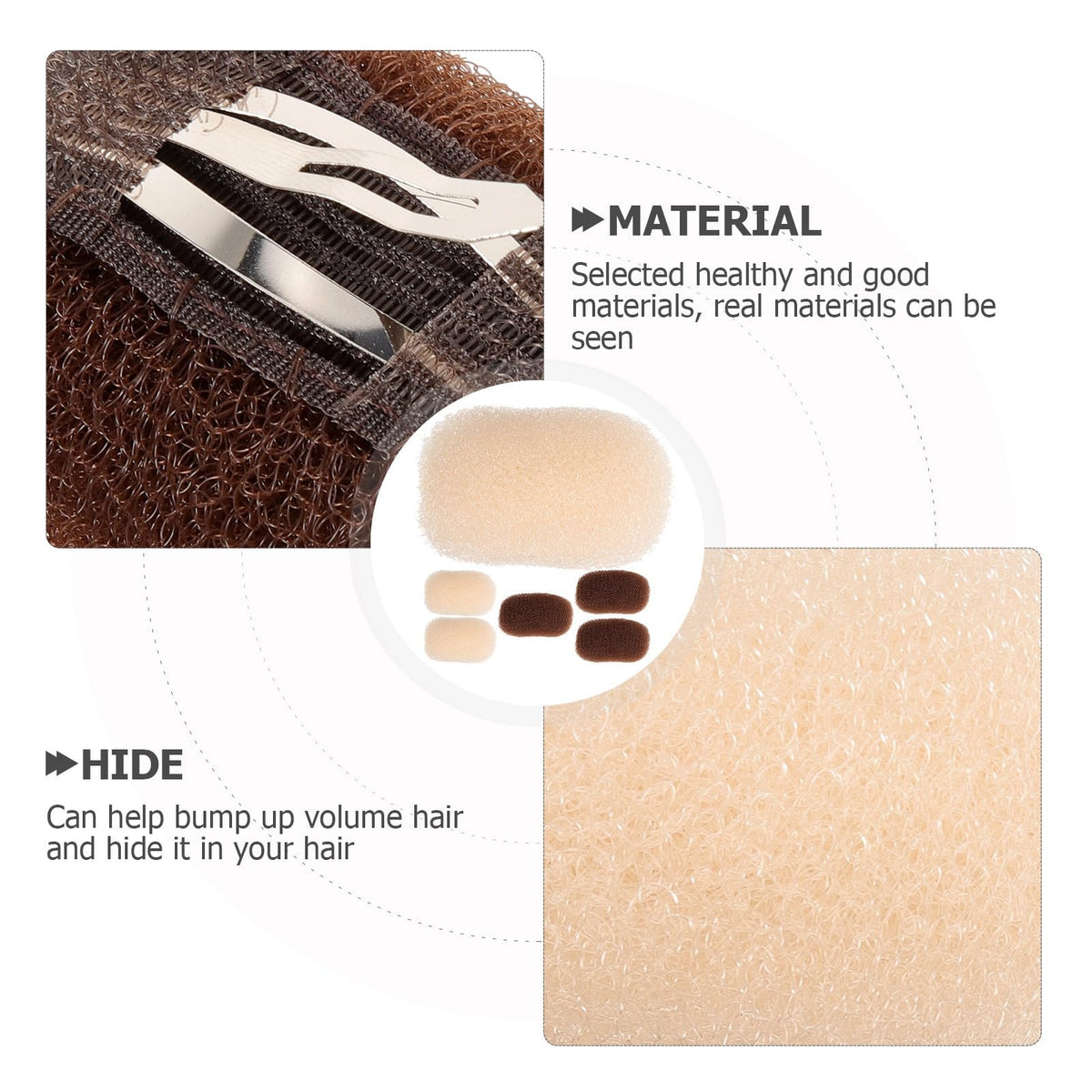 LALAFINA insert held in hand to show size and easy portability