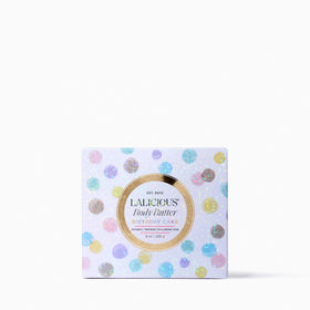 LALICIOUS ingredient visual with hyaluronic acid and shea butter highlighting hydration