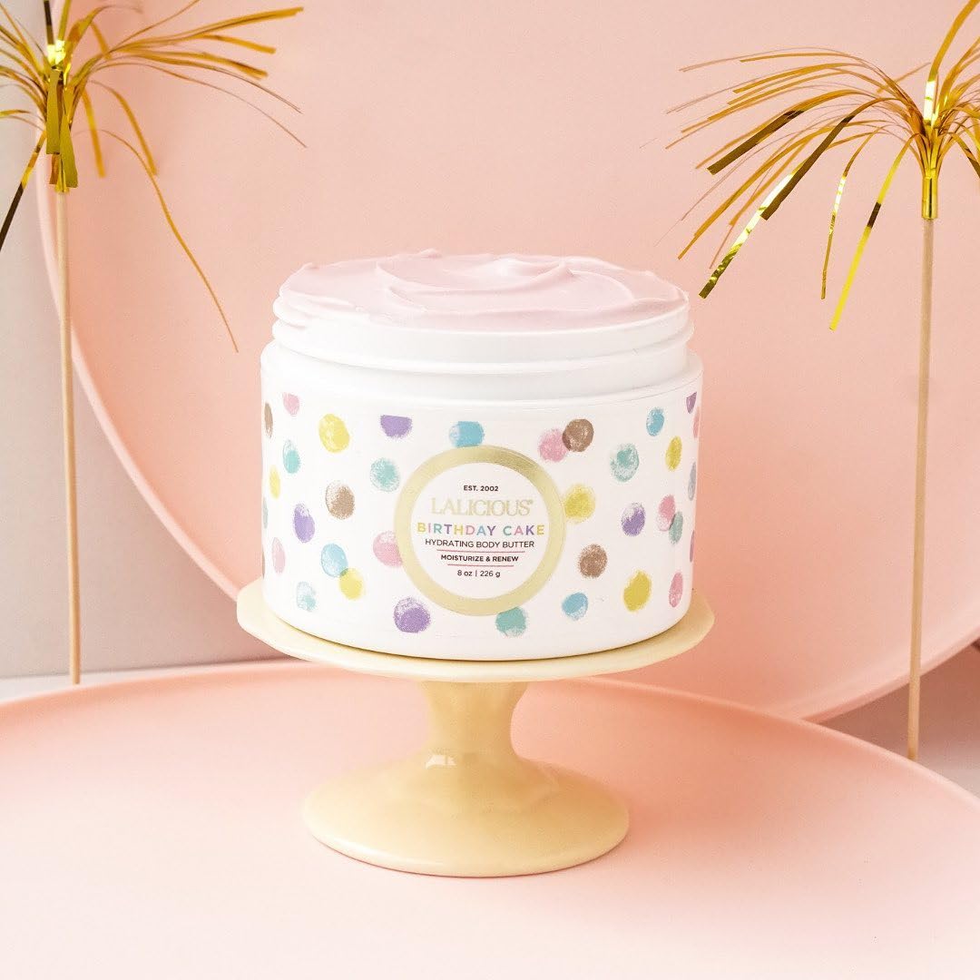 LALICIOUS lifestyle bathroom setup with jar illustrating indulgent self-care ritual