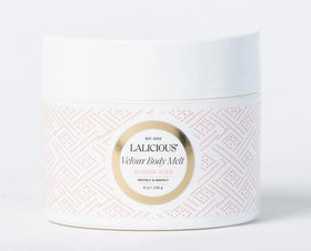 LaLicious texture close-up of balm-to-oil melt demonstrating velvety, spreadable oil