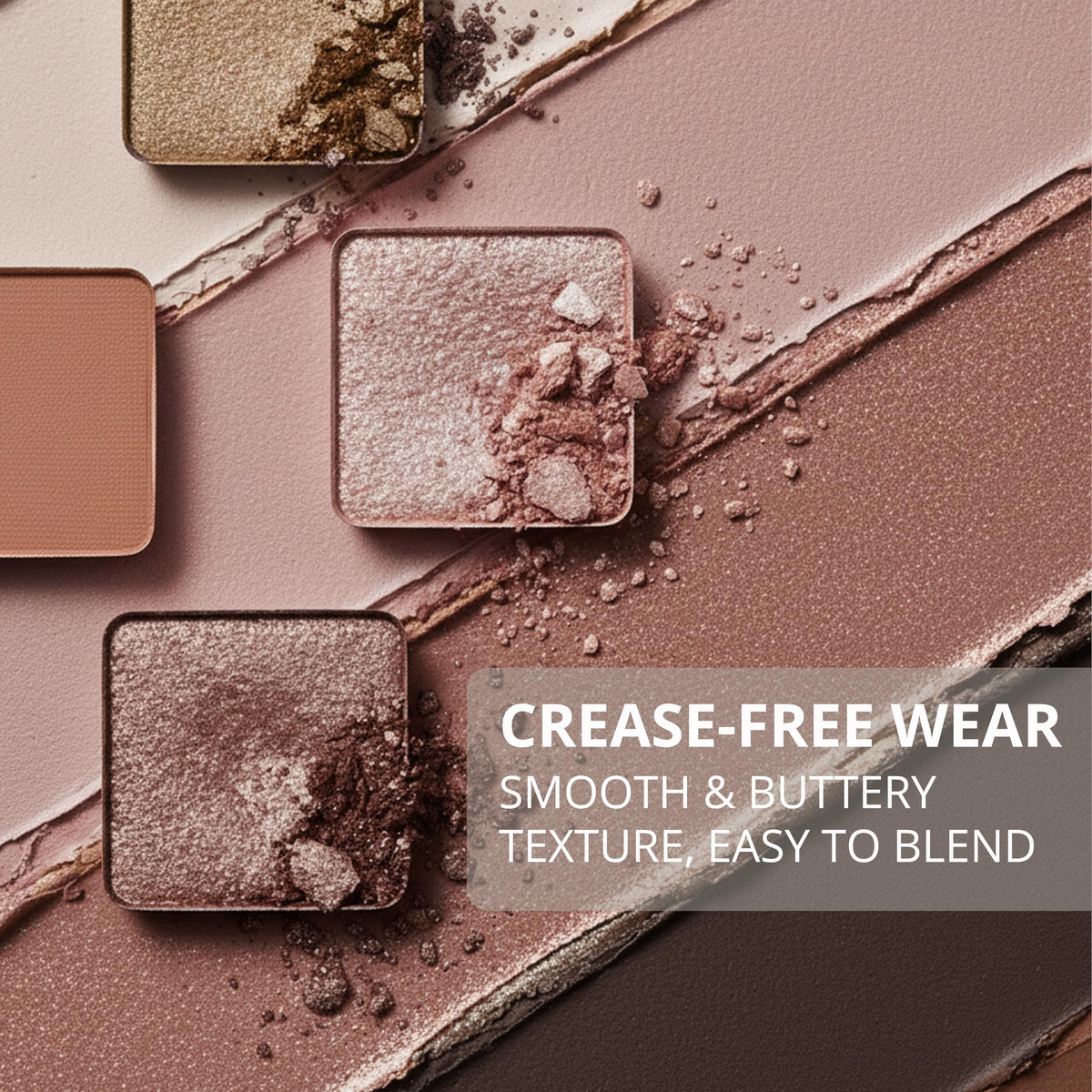 Lamora open palette with mirror showing 12 shades for quick touch-ups