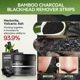 LANBENA 60 nose strips laid out for easy visual inventory and convenience