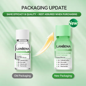 LANBENA dropper dispensing lotion for precise spot application benefit