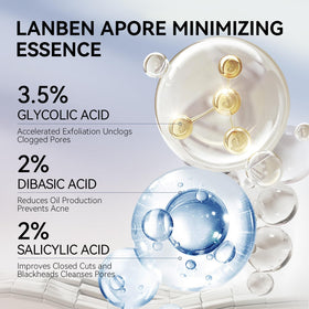 LANBENA kit in use applying pore strip to nose showing controlled coverage