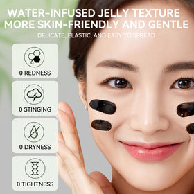 LANBENA ingredients panel highlighting bamboo charcoal and plant extracts benefit