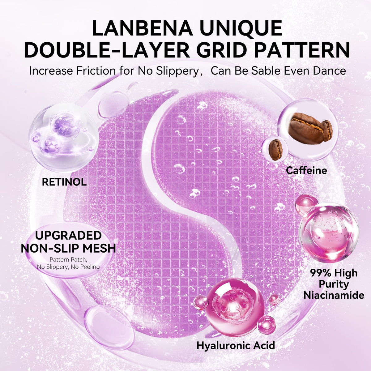 LANBENA open box displaying 30 pairs for long-lasting supply