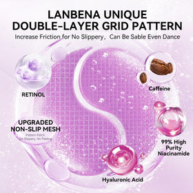 LANBENA open box displaying 30 pairs for long-lasting supply