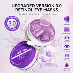 LANBENA close-up hydrogel texture highlighting smooth adherence