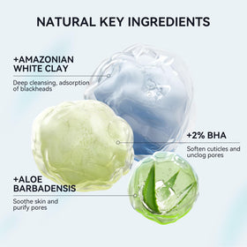 LANBENA rubber nose brush detail showing gentle cleaning action