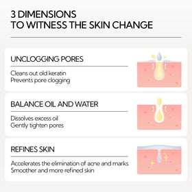 LANBENA serum beside pore strips suggesting post-extraction hydration