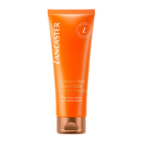 Lancaster front packaging showing 250ml bottle and calming design benefit