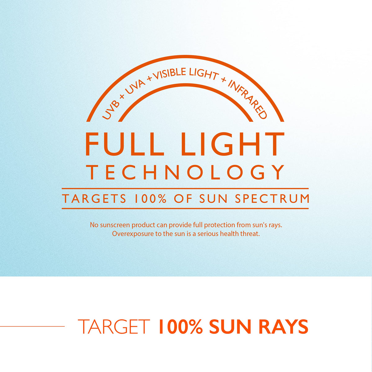 Lancaster tan deepener dispensed on hand illustrating lightweight absorption benefit
