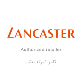 Lancaster tan deepener in a beach bag lifestyle shot indicating radiant skin benefit
