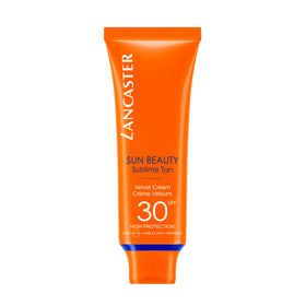 Lancaster front packaging showing product and SPF 30 protection benefit