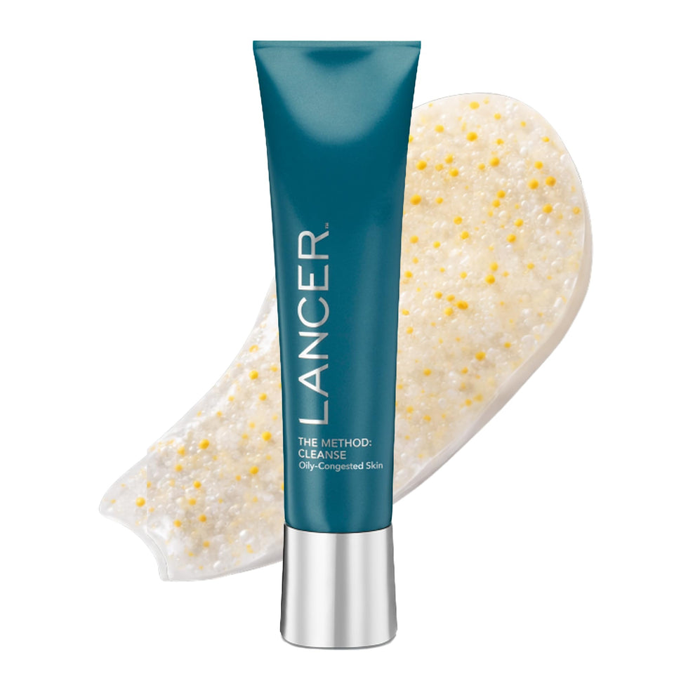Lancer front bottle view showing clean packaging and clear benefit