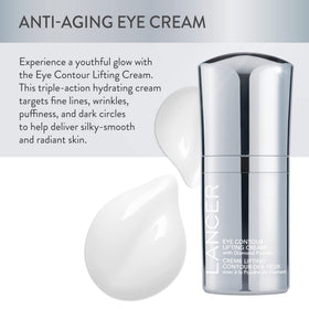 Lancer close-up texture showing creamy gel for fast-absorbing hydration benefit