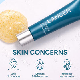Lancer label ingredients closeup showing key actives and transparency