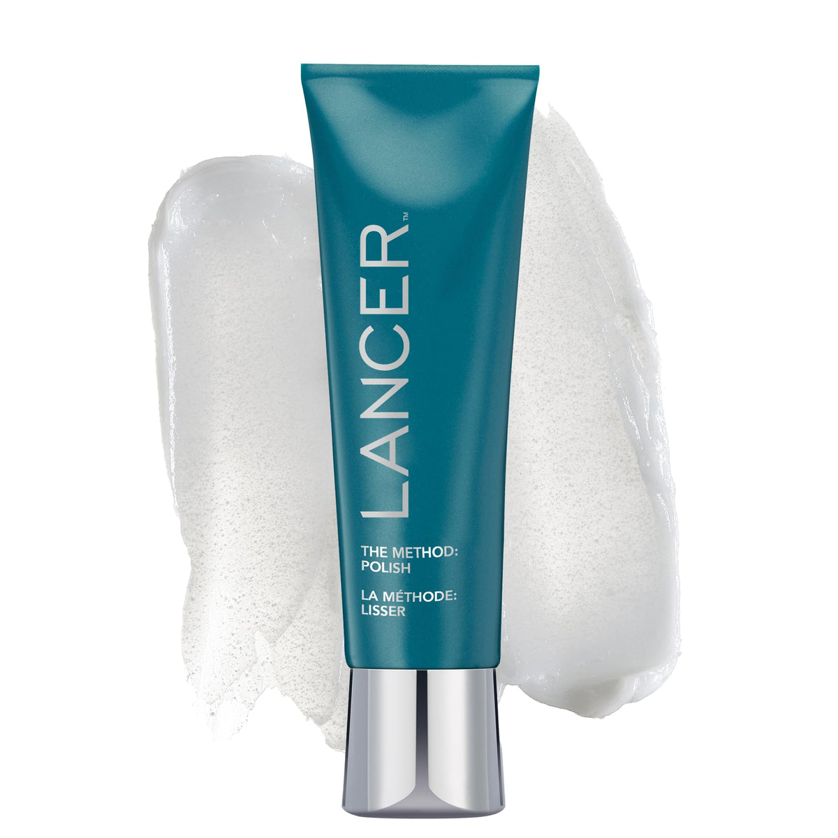 Lancer front packaging showing polish tube and clean design for professional results