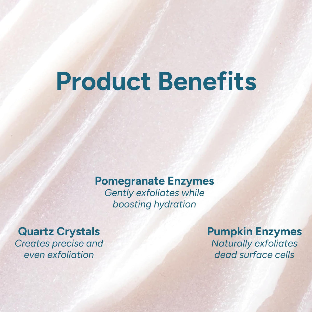 Lancer label close-up showing formulation claims and ingredient clarity benefit