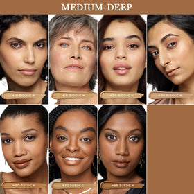 Lancôme 460 Suede Warm shade swatch on arm illustrating warm undertone match