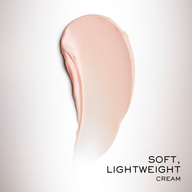 Lancôme cream applied on hand, demonstrates smooth absorption and softness