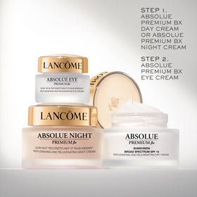 Lancôme jar on bedside table illustrating nightly routine and restorative comfort
