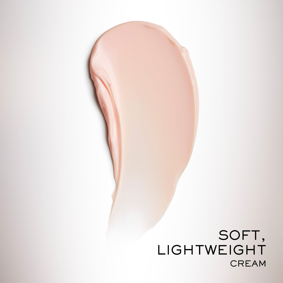 Lancôme cream applied on hand illustrating lightweight feel and instant hydration
