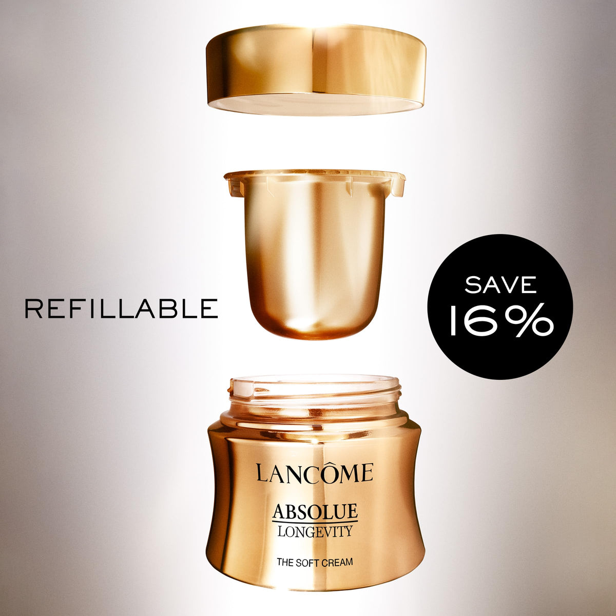 Lancôme label detail focusing on ingredients for ingredient transparency benefit