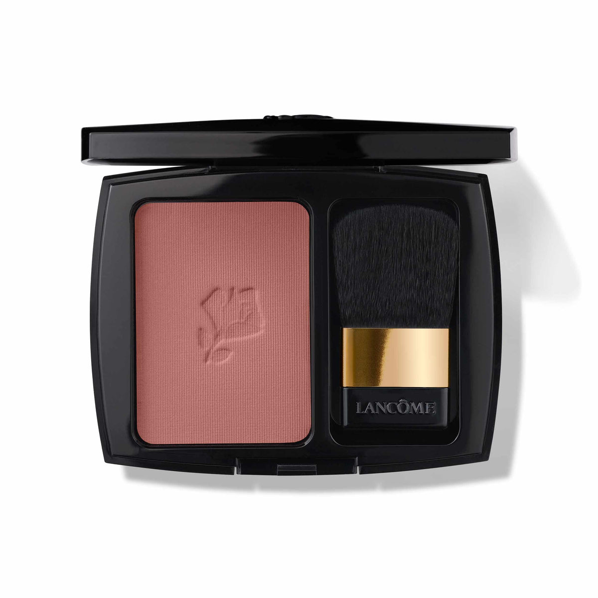 Lancôme blush subtil front compact showing shade 280 for easy pocket application and visible shimmer