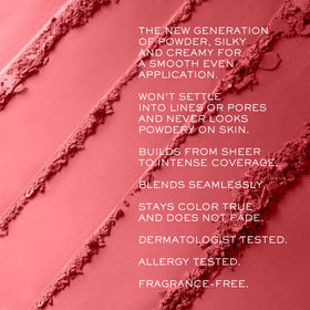 Lancôme swatches of 351 Blushing Trésor on skin, shows true color payoff