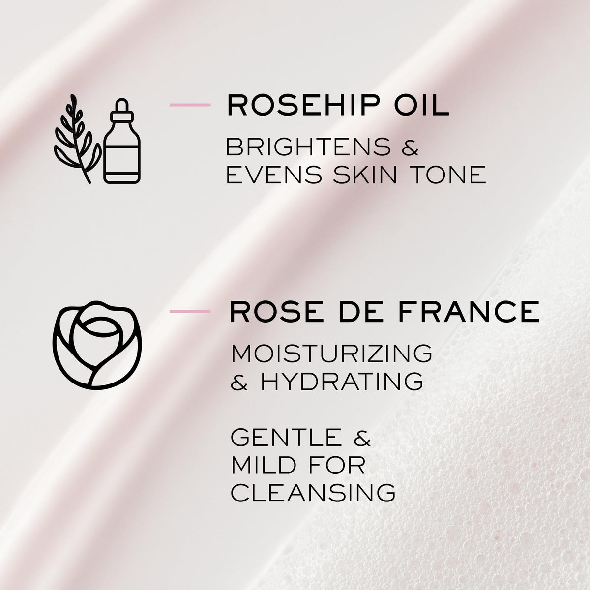 Lancôme cleanser on bathroom counter suggesting a calming skincare routine