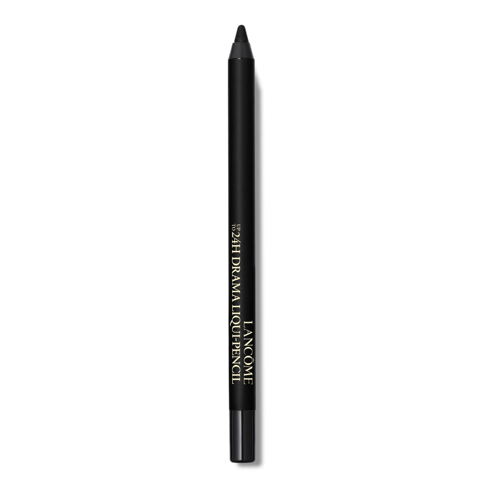 Lancôme Drama pencil front packaging showing Café Noir and long-wear benefit