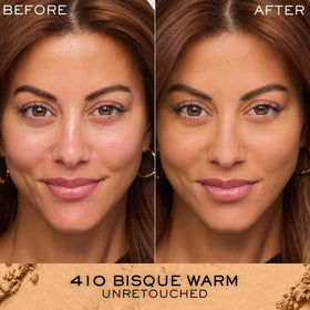 Lancôme close-up of powder surface highlighting fine-milled texture for seamless application benefit