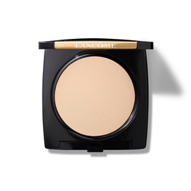 Lancôme compact front view showing product packaging and portable convenience