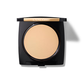 Lancôme compact open showing powder and mirror for portable coverage