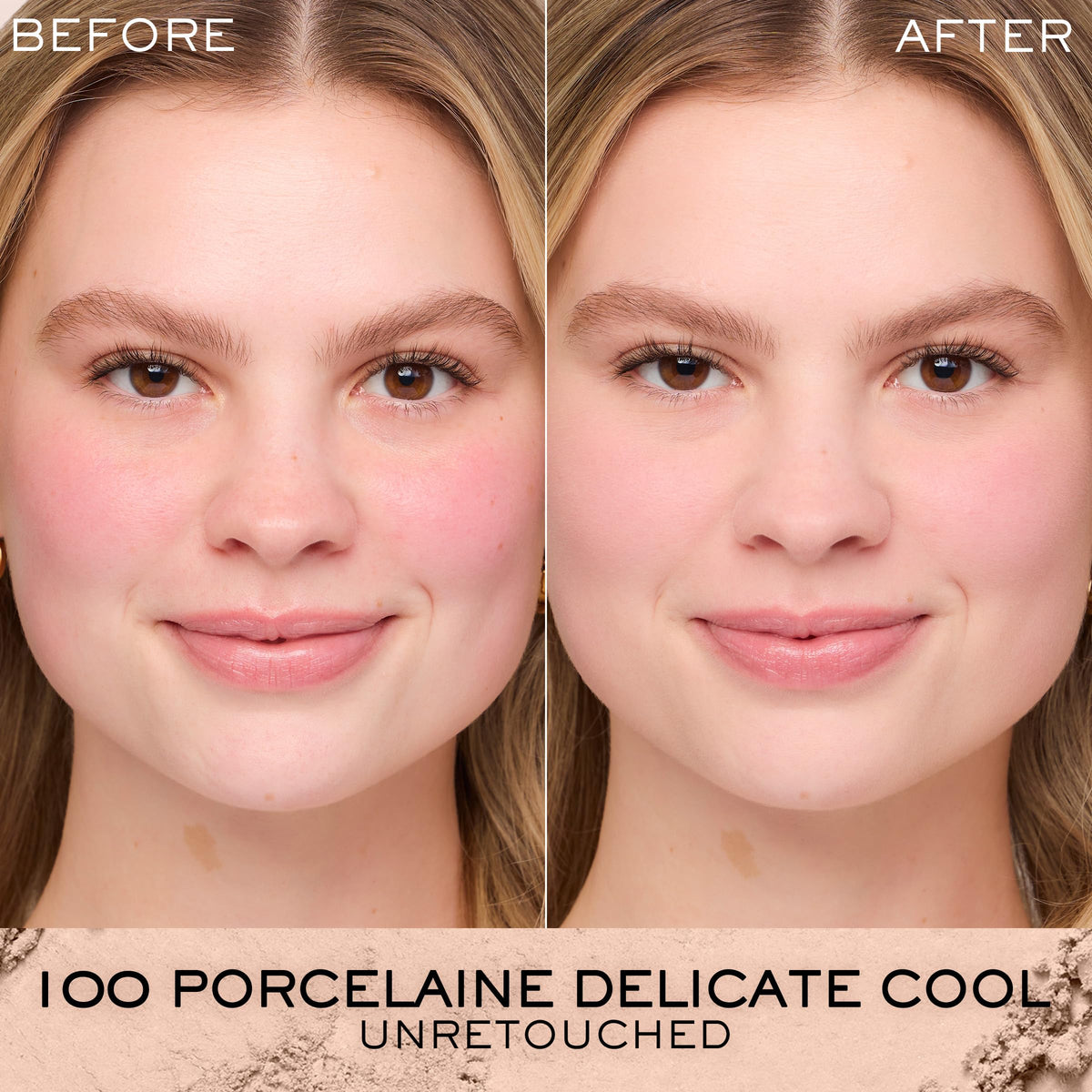 Lancôme sponge applying product wet for creamier coverage and smooth finish benefit