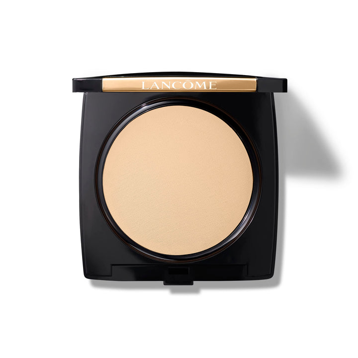 Lancôme compact front view showing product and brand for easy selection