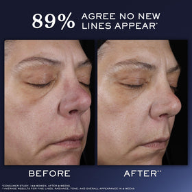 Lancôme close-up of serum texture showing lightweight smooth formula benefit