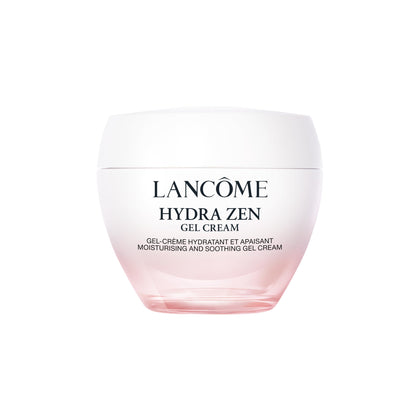 Lancôme Hydra Zen front jar view showing sleek packaging and hydration benefit