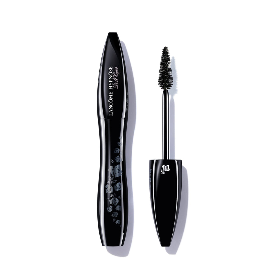 Lancôme front packaging showing sleek tube and bold branding benefit display